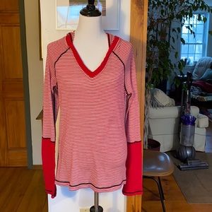 Soft, Hooded Merino Wool Pullover